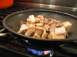 Fried pork