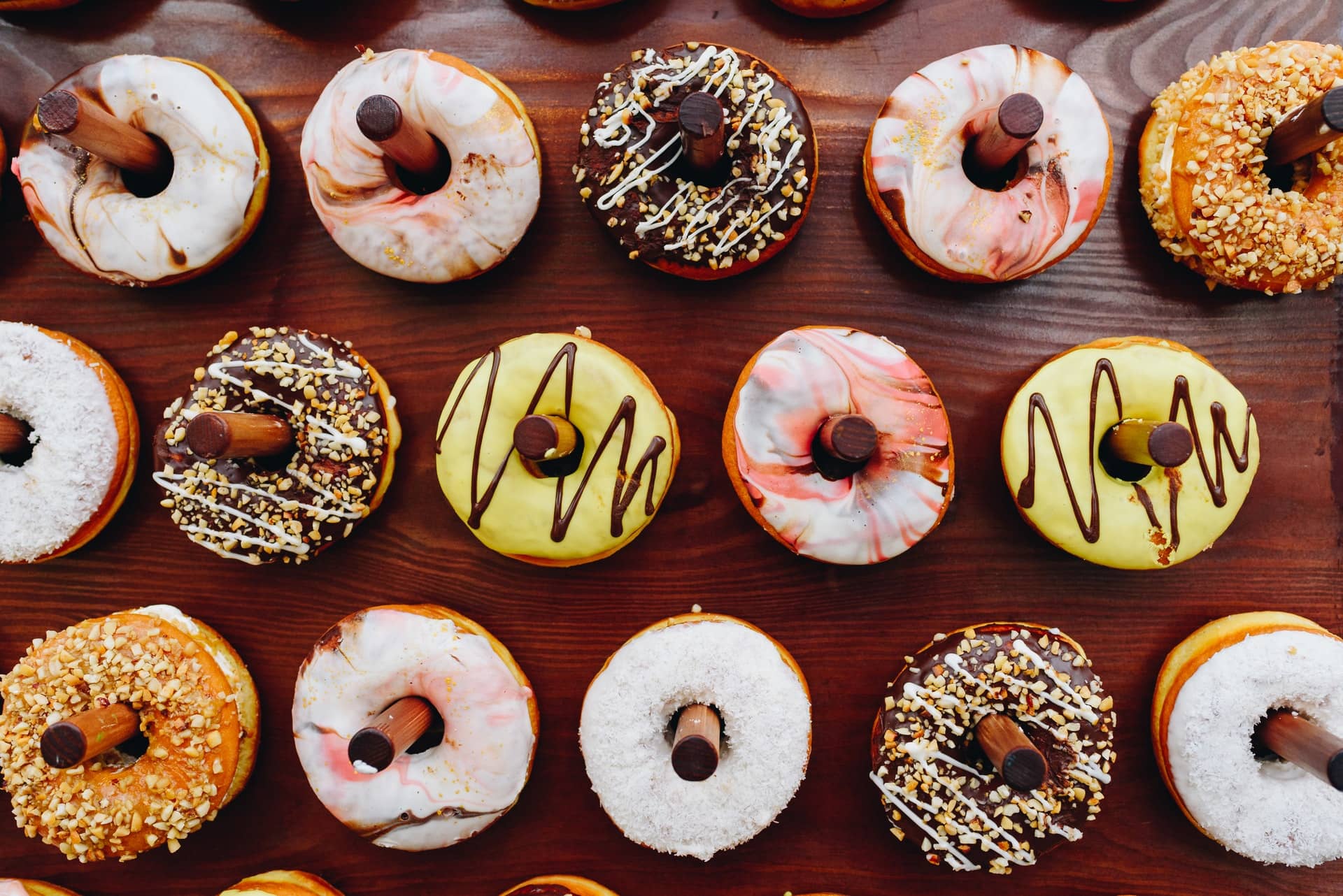 Beautiful donuts